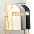thumbnail image 2 of Fundas impermeables para ropa, bolsa transparente para trajes, bolsas para ropa a prueba de polillas, transpirables, con cremallera, fundas antipolvo, bolsas de almacenamiento para ropa de traje, 2 of 5