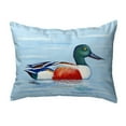thumbnail image 2 of Betsy Drake KS465 11 x 14 in. Northern Shoveler Small No-Cord Pillow, 2 of 2
