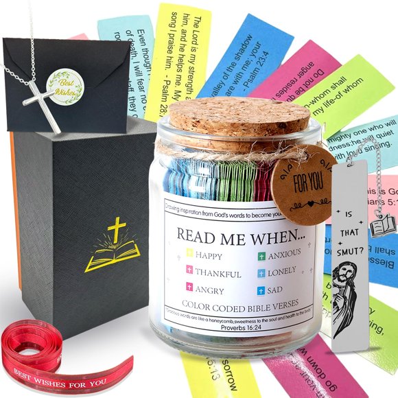 Boovnll Room Decor, Bible Verses in A Jar Gifts, Home Decor, Bedroom Decor, Living Room Decor