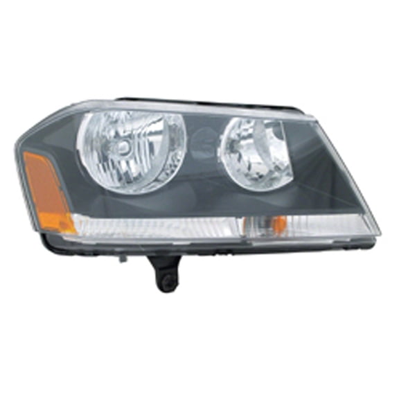 KAI New OEM Replacement Passenger Side Headlight Assembly, Fits 2008-2014 Dodge Avenger