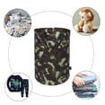 thumbnail image 6 of Omh ORGANIZE MY HOME – 19 Inches Medium Freestanding Round Laundry Hamper with Drawstring Closure, Collapsible Clothes Storage Hamper-Camo, 6 of 8
