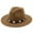 Khaki, variant on Cowboy Hats for Women Women Classic Hat Khaki Cowboy Hat Wide Brim Western Outback One Size