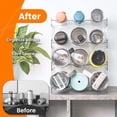 thumbnail image 4 of Bottle Rack Stackable-Bottle Holder Fridge Organiser Bottles Storage Bottle Holder for Fridge,Cabinet,Kitchen Organiser, 4 of 5