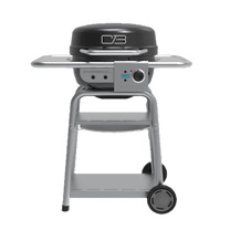 Charbroil Bistro Pro™ Electric Grill & Griddle Charcoal Mode, Black