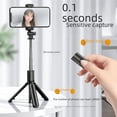thumbnail image 3 of Palo de selfie con Bluetooth, trípode universal para disparo horizontal y vertical, soporte para teléfono móvil, artefacto para cámara, 3 of 6