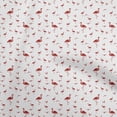 thumbnail image 1 of oneOone Cotton Jersey Maroon Fabric Flamingo Dress Material Fabric Print Fabric By The Yard 58 Inch Wide, 1 of 4