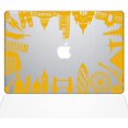 thumbnail image 1 of The Decal Guru Around the World Monuments Decal Vinyl Sticker, 13" MacBook Air, Yellow (1385-MAC-13A-SY), 1 of 1