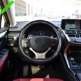 thumbnail image 3 of for Lexus NX RX ES UX CT LX LS Carbon Fiber Look Rubber Steering Wheel Cover Trim -, 3 of 4