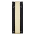thumbnail image 5 of Jacob Alexander Boys' Tone on Tone Corded Regular Self Tie Neck Tie - Champagne, 5 of 8