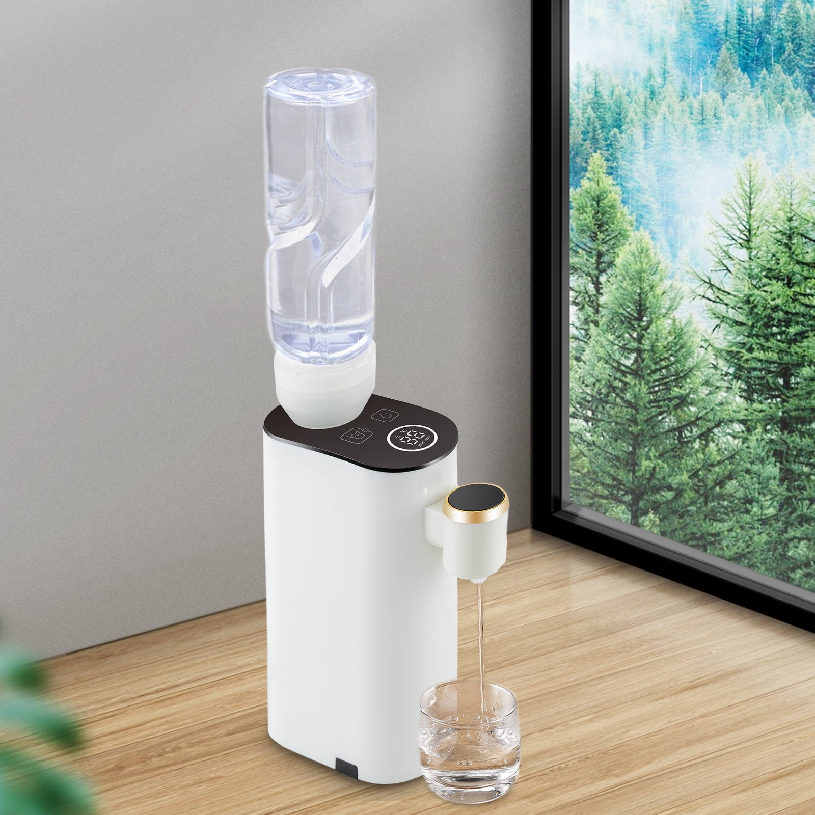 Compact Hot Water Dispenser – 1500W Fast Heating with Adjustable Temperatures and Smart Features for Quick Use