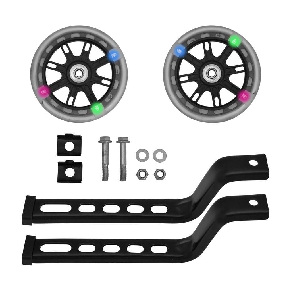 Raskullz Light Up LED Training Wheels, Easy to install