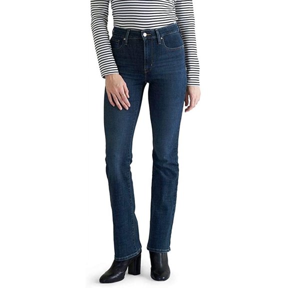 Levi's Women's 725 Lapis Dark Horse Bootcut Jeans - 18759-0038 30W x 32L