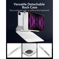 thumbnail image 4 of Funda con teclado para iPad Pro 12.9 (2022/2021/2020/2018) - Blanco, 4 of 7