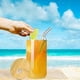 thumbnail image 3 of 6 pcs 16 oz Beer Can Glass with Lid and Straw, Can Glass Beer Cans c, 3 of 5