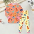 thumbnail image 2 of UAYOTSE Baby Girl Spring Clothes Toddler Spring Outfit Girl Spring Contrast Color Sweatshirt Shirt Pants Winter Outfit Toddler Gift 3 6 12 18 24 Months 2T 3T Outfits,Sizes 2-3 Years, 2 of 6