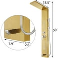 thumbnail image 2 of VEVOR 5 in 1 Shower Panel System with Spout Rainfall Massage Jets Tub Spout Hand, 2 of 8