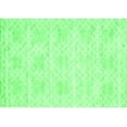 thumbnail image 1 of Ahgly Company Indoor Rectangle Abstract Green Contemporary Area Rugs, 2' x 4', 1 of 1