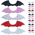 thumbnail image 1 of 20 piezas de manualidades de Halloween, alas de murciélago, bricolaje, decoración para el cabello, zapatos, ropa, accesorios, 1 of 8