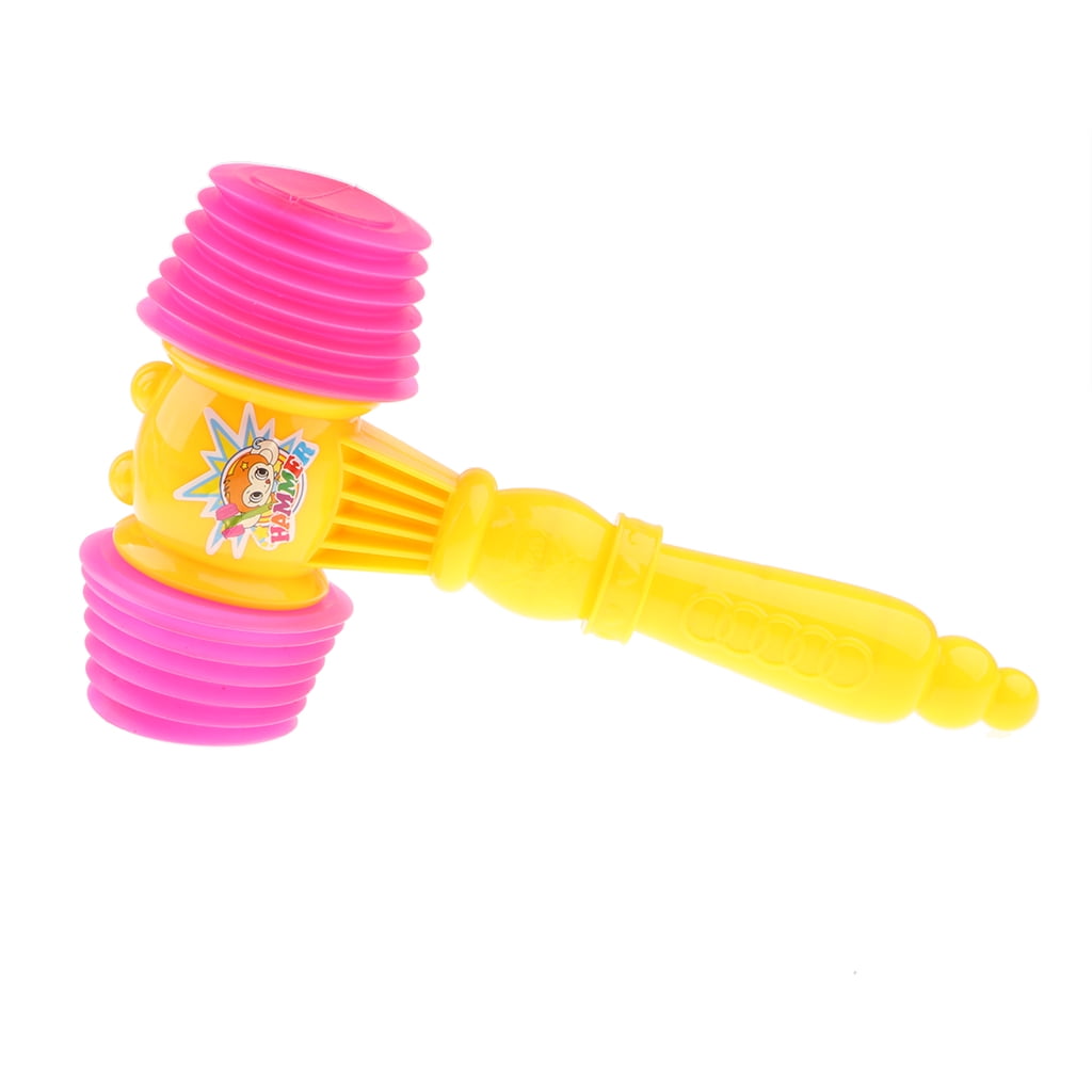 26cm Large BB Sound Whistle Hammer Toy For Baby Toddlers Kids Musical Preschool 
