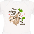 thumbnail image 4 of Inktastic Hanging with My Nana Boys or Girls Long Sleeve Baby Bodysuit, 4 of 5