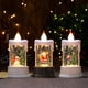 thumbnail image 5 of ¡Liquidación de luces navideñas! Decoración navideña: Velas luminosas rellenas de agua, adornos navideños, bolsa de regalo roja para personas mayores, adorno de escritorio, ¡oferta relámpago!, 5 of 8