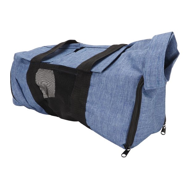 Bolsa De Baño Para Mascotas, Bolsa De Transporte Para El Cuidado De Gatos, Circunferencia Del Cuello Ajustable, Cierre De Gancho Y Bucle Transpirable Para Recortar Uñas