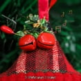 thumbnail image 2 of Masteelf Small Bell Christmas Tree Ornaments and Holiday Craft Decoration Cards for Festive Holiday Season Decor, 2 of 8