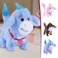 thumbnail image 5 of Viflosae Plush Toys Stuffed Animals Walking Donkey Toy Realistic Braying Moving Stuffed Interactive Electronic Pet for Kids, 5 of 9