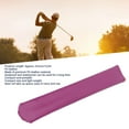 thumbnail image 3 of Alignment Stick Cover, PU Leather Lightweight Waterproof Purple  Alignment Stick Headcover  For  Alignment Stick, 3 of 8