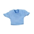 thumbnail image 1 of Camiseta corta para figura de acción femenina a escala 1/12 para figura de acción de 6 pulgadas. Estilo profesional y moderno. Azul, 1 of 9