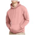 thumbnail image 4 of Yindaity Men Hoodie Deals Hoodies for Men, Mens Hoodies Hooded Sweater Printing Pullover Blouse Men's Fashion Hoodies & Sweatshirts (Pink,2XL), 4 of 4
