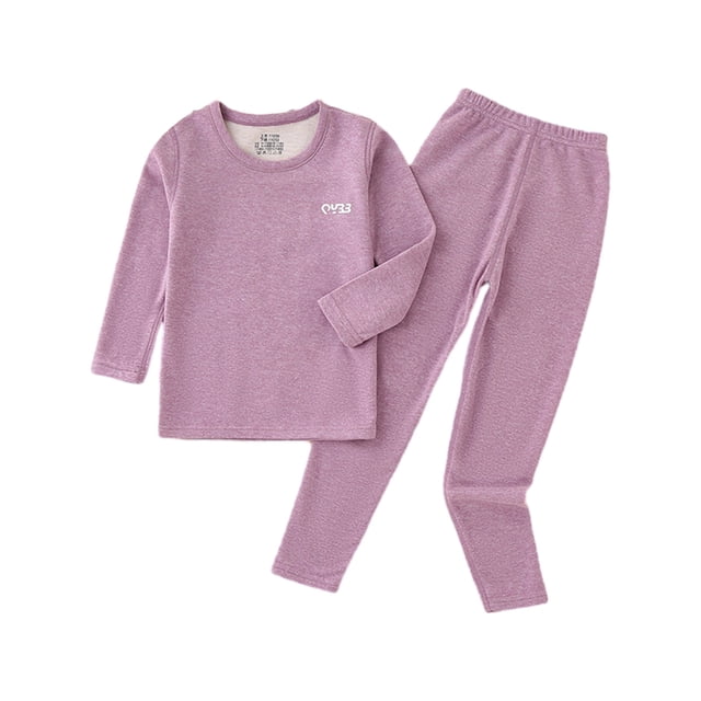 Birdeem Pyjamas Chauds pour 2-7 Ans, Ensemble Manteau Pantalon, Pyjamas Chauds à Manches Longues