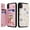 Color Flower, variant on TECH CIRCLE For iPhone 12 Pro/12 6.1" Wallet Case with Card Holder,PU Leather Kickstand Flower Case Magnetic Clasp Kickstand Shockproof Protective Cover for Apple iPhone 12 Pro / 12 6.1",Flower Vine