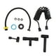 thumbnail image 1 of Kit de rociador de bidé de mano para baño, rociador de inodoro con manguera para mujer, lavado femenino, negro, 1 of 6