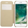 thumbnail image 2 of GSA Silk Window Flip Wallet For iPhone SE (2020-22), 8 & 7 (4.7") Gold, 2 of 4