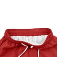 thumbnail image 6 of FAHXNVB Boys' Cotton Linen 2 in 1 Athletic Shorts Drawstring Elastic Waist Casual Loose Fit Shorts Breathable Lightweight Comfortable Fashion Summer Running Shorts 4-15 Years, 6 of 7