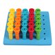 thumbnail image 3 of Juguete De Tablero De Clavijas Apilable, Juego De Tableros De Clavijas, Juguetes, Material Plástico, 5 Colores, Habilidades De Construcción, Diversión Educativa Para Juegos, 3 of 8