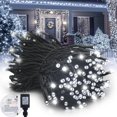 thumbnail image 1 of Guirnalda de Luces Navideñas Kwaiffeo Blanca 30 m 300 LED Impermeable 8 Modos, 1 of 6