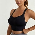thumbnail image 6 of Fesfesfes Bras for Women Wireless Ladies Traceless Comfortable No Steel Ring Vest Breathable Gathering Yoga Sports Bra Underwear, 6 of 9