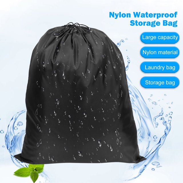 Bolsa de lavandería de viajepaquete de 2 organizadores de ropa sucia lavables a máquina (negro) Ndcxsfigh Nuevos Originales