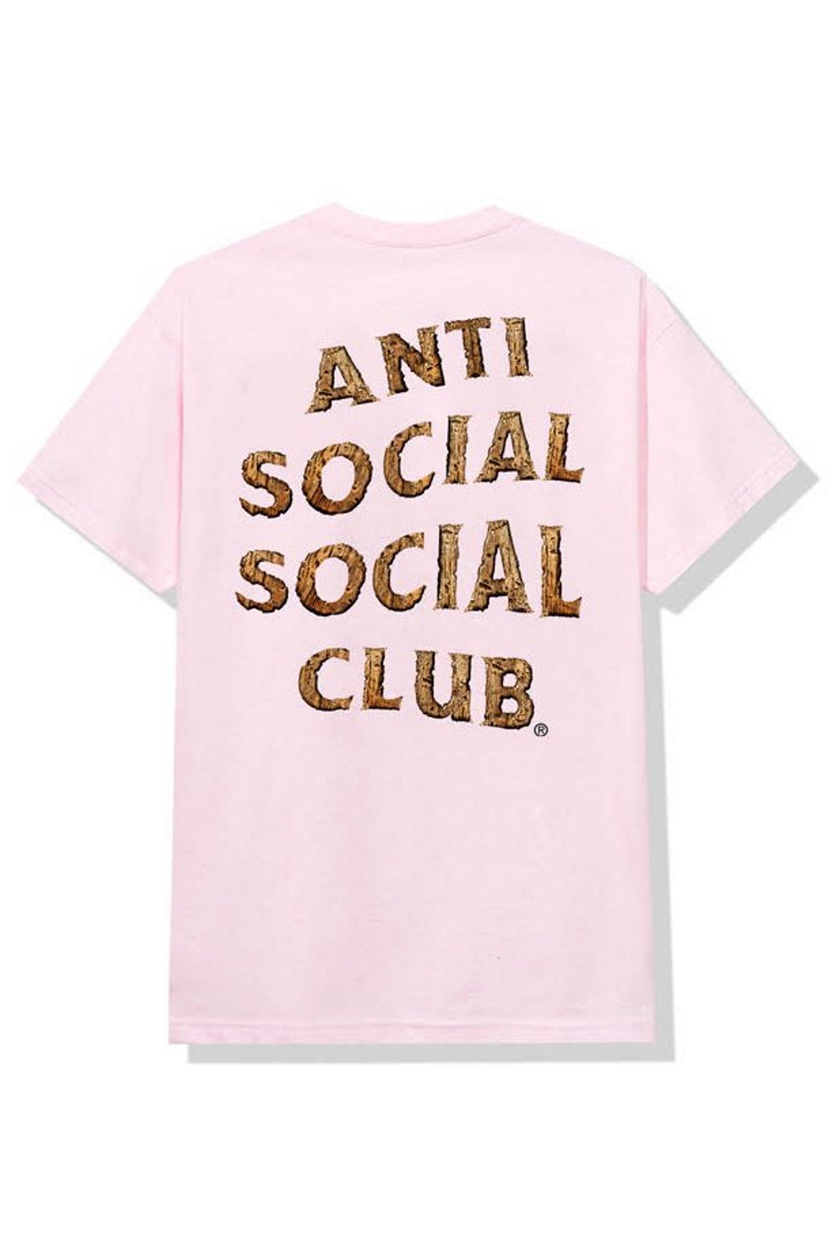 Anti Social Social Club Good Wood Tee Pink - Walmart.com