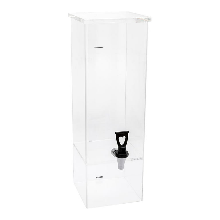 Clear Acrylic Drink Dispenser - Stony Point Hall