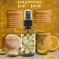 thumbnail image 2 of Aceite Para Cabello y Cuerpo Cocomint Fresh Coco Limón Menta 60 ml, 2 of 5