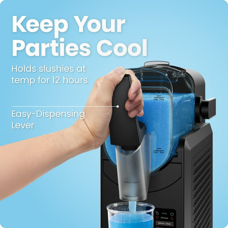Iceman by Chefman Slush-Ease MAX 90oz Slushy Maker with Touch