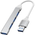 thumbnail image 1 of TRENDS REVOLUTION HUB USB | 3 en 1 Multicontacto USB Hub de Aluminio con 3 Puertos Multi USB | Compatible con Laptop, Memoria USB y más - Accesorios para Auto, 1 of 7