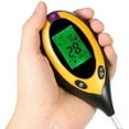 thumbnail image 1 of nipocaio 4 In 1 Soil Tester - Soil Moisture Meter - Soil Moisture Sensor - Soil Moisture Sensor - Exposure Sensor For Plant Soil, Garden, Farm, Lawn (1 Piece), 1 of 4