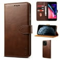 thumbnail image 1 of Allytech Case for iPhone 13 Wallet Case Cover, Premium PU Leather Flip Folio Case with Card Slots TPU Inner Shockproof Kickstand Magnetic Snap Cover for iPhone 13 6.1" 2021, Coffee, 1 of 1