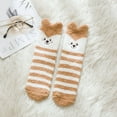 thumbnail image 3 of Dyfzdhu Women Coral Socks Winter Cute Thick Floor Socks Adult Home Socks, 3 of 4