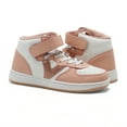 thumbnail image 5 of Victoria Girls Tiempo High-Top Sneaker, Nude,2 M US, 5 of 7