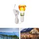 thumbnail image 4 of Bombilla LED solar en espiral con forma de bola E27, luz blanca para tienda de campaña, 12 V, 5 W, con cable de CC de 3 metros, 4 of 5